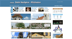 Desktop Screenshot of dolniherspiceprizrenice.cz